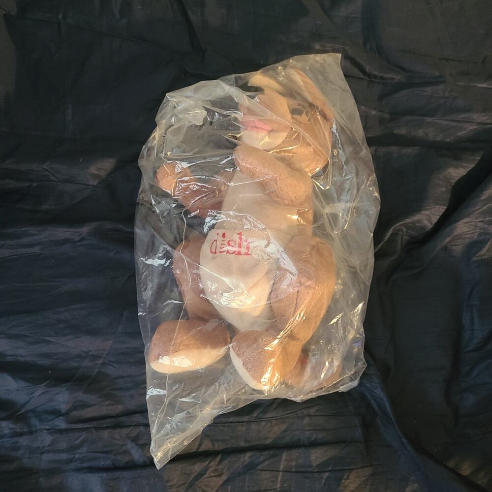Kangaroo plush dish new in plastic